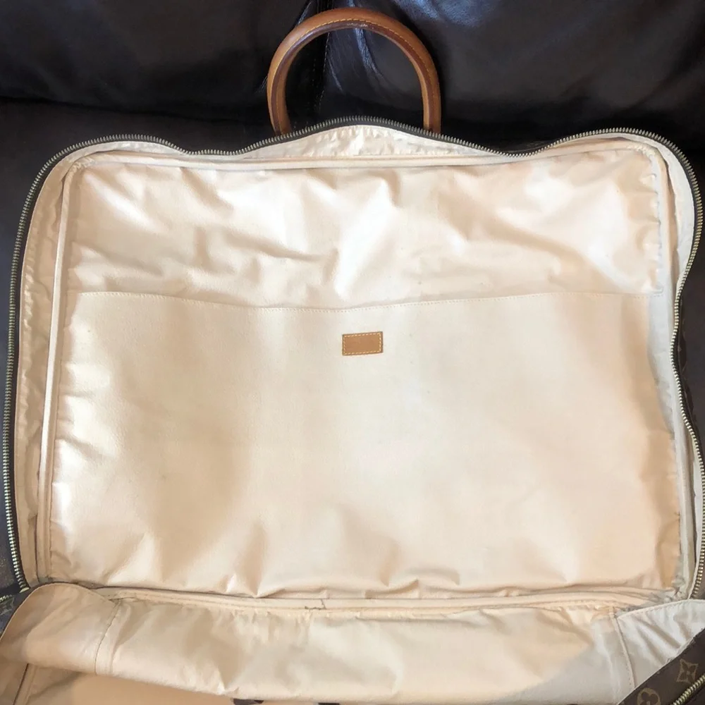 LOUIS VUITTON LV Monogram Sirius 55 Travel Bag Suitcase Tote 853